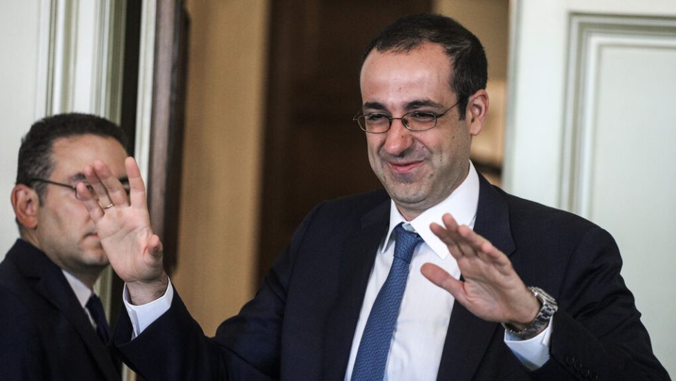 Ο Γρηγόρης Δημητριάδης